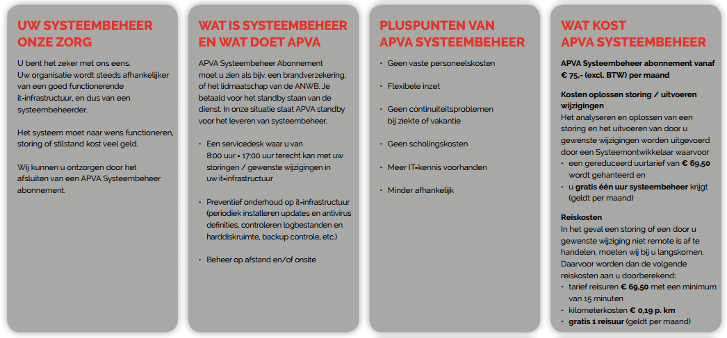 APVA Systeembeheer